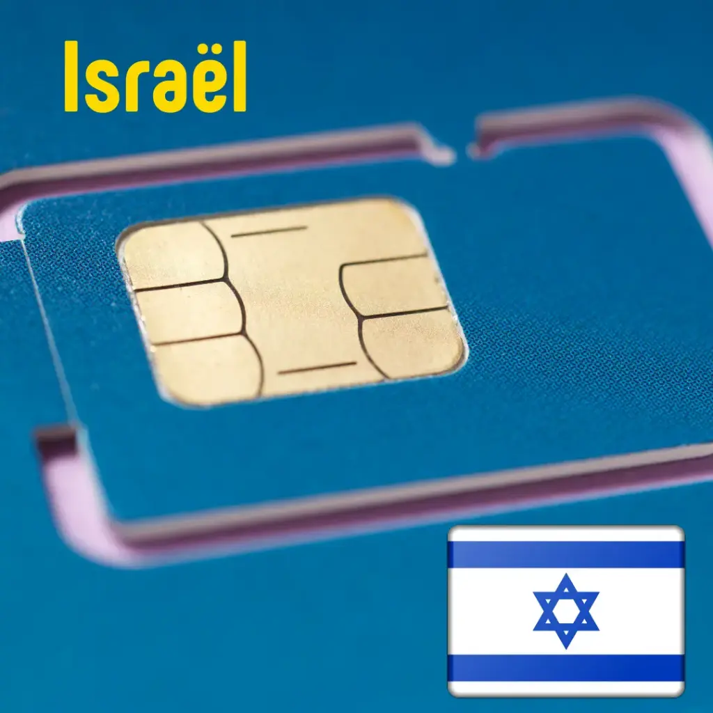 Israël (Normale sim, 10gb)